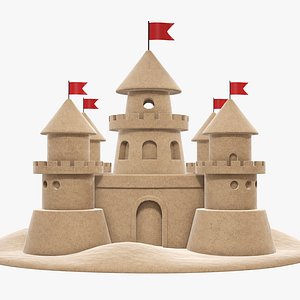 castle sand 3D