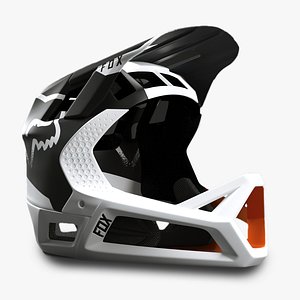 downhill helmet 3D model