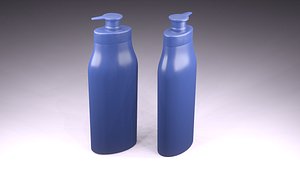 Body lotion bottle 3D 3D model