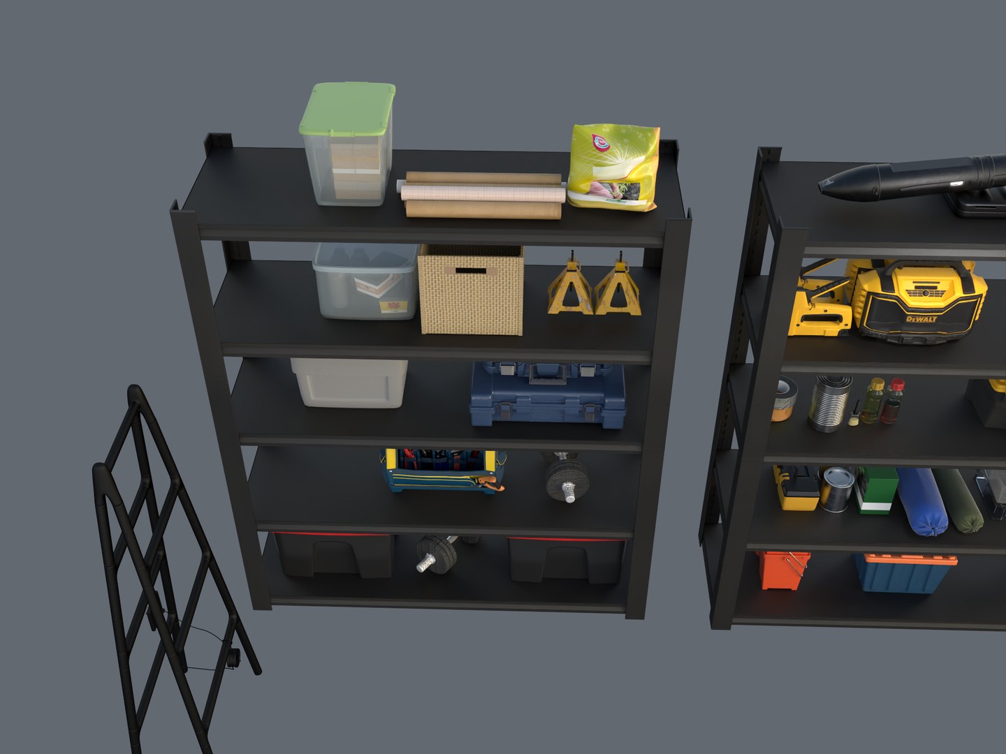 Garage Storage Rack  Workshop Tool Organization System 3D model https://p.turbosquid.com/ts-thumb/Fk/OrHdQf/Ey/2_camera_010/png/1791782667/1920x1080/fit_q87/c0b82c01fce8e93a2277e05053ed3cf41a2c6ffc/2_camera_010.jpg
