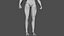 Bodybuilder Model Ready for Print without head