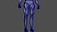 Bodybuilder Model Ready for Print without head