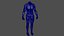 Bodybuilder Model Ready for Print without head