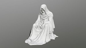 Print Statue  Old Wizard