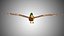 Canard colvert Low Poly Rigged