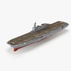 Izumo Class multi-purpose destroyer model