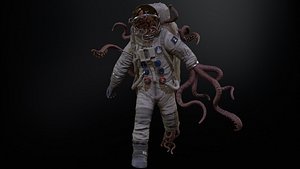Zombie Astronaut 3D model