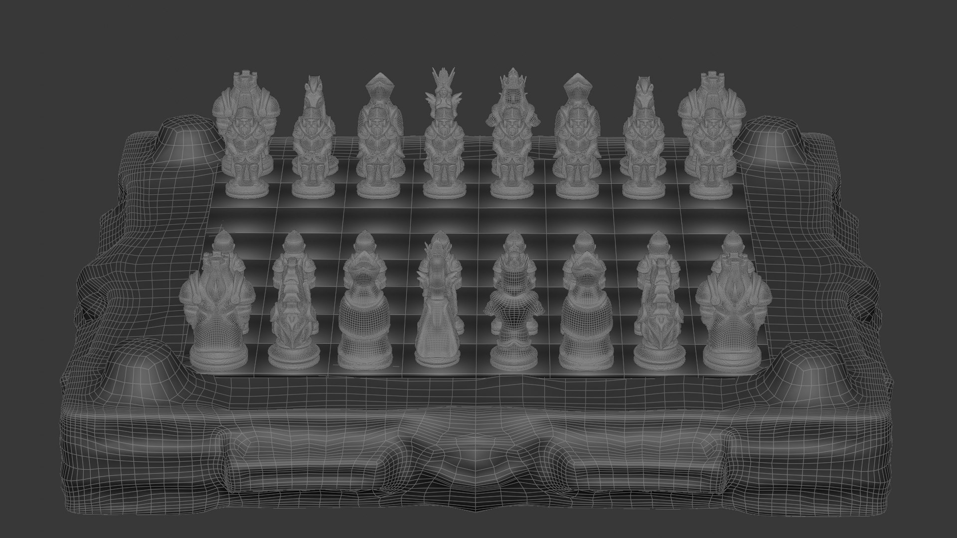 3D Metallic Chess Set with Realistic 3D Pieces  Board https://p.turbosquid.com/ts-thumb/Fk/XCv4eI/PD/2all_wireframe/jpg/1731194048/1920x1080/fit_q87/bbdb6fdeed6892fdb24b97deaa642250fb86dfad/2all_wireframe.jpg