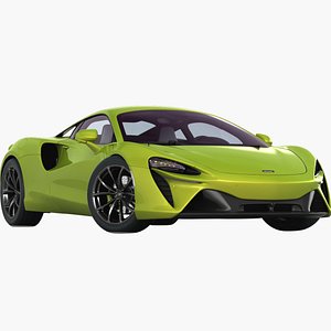 McLaren Artura 2022 Low interior 3D model