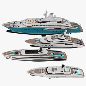 Collection Yachts Summer 2024 3D
