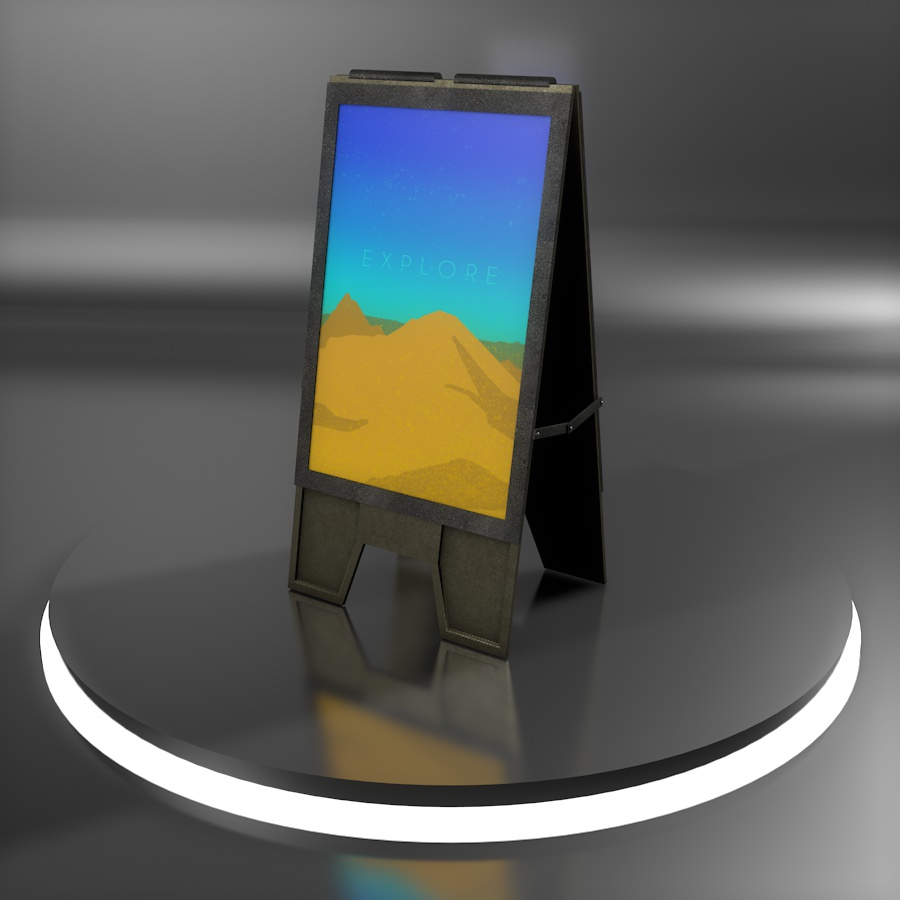 3d model of scene pack
