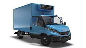 3D Iveco Dayli Refrigerated Rigid 2021HQinterior