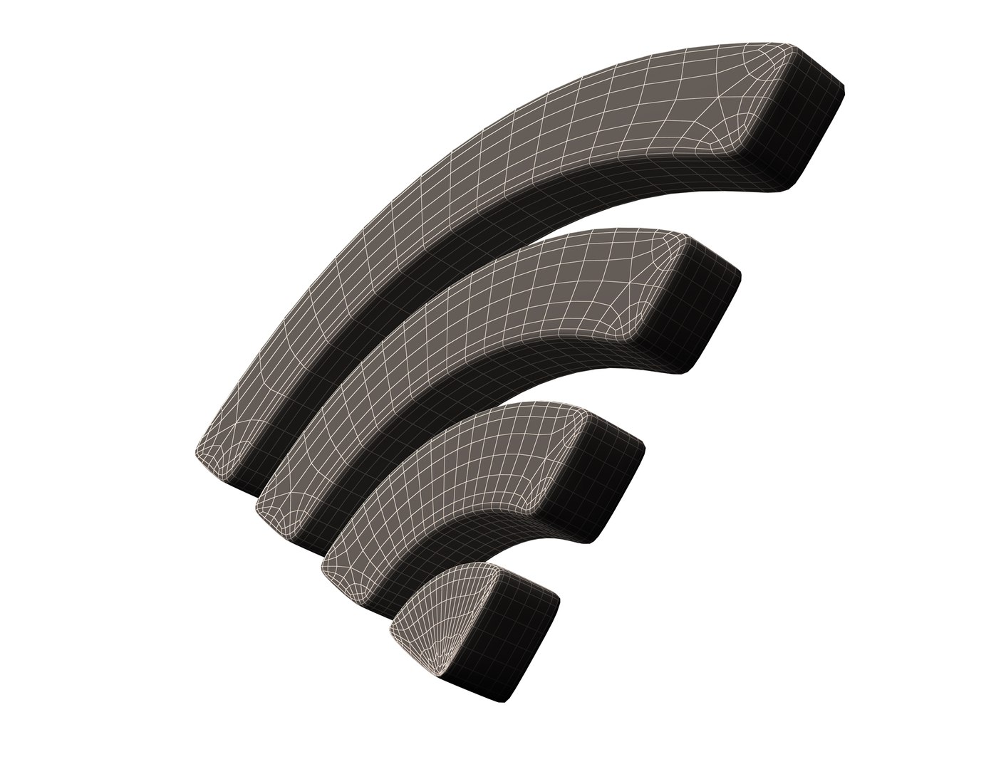 Wifi Symbol Model 3d Model Turbosquid 1817162