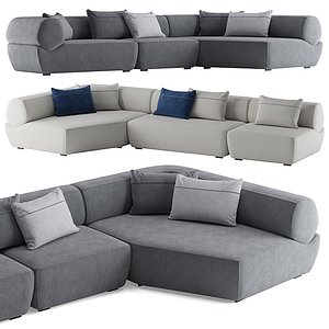 BeB italia Naviglio corner sofa