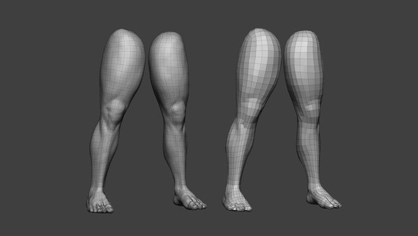 3D male bobblehead base mesh model - TurboSquid 1713670