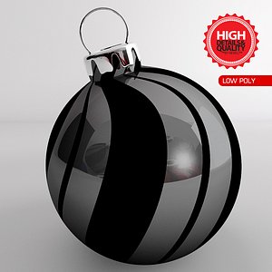 3d model ball ornaments