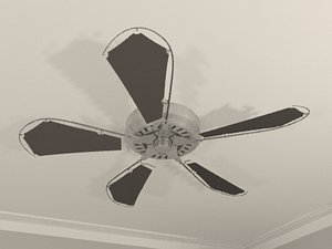3d model ceiling fan