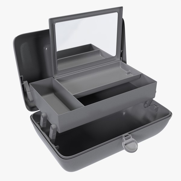 Costmetics Make-Up Organizer Open model
