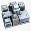 simple city 3d model