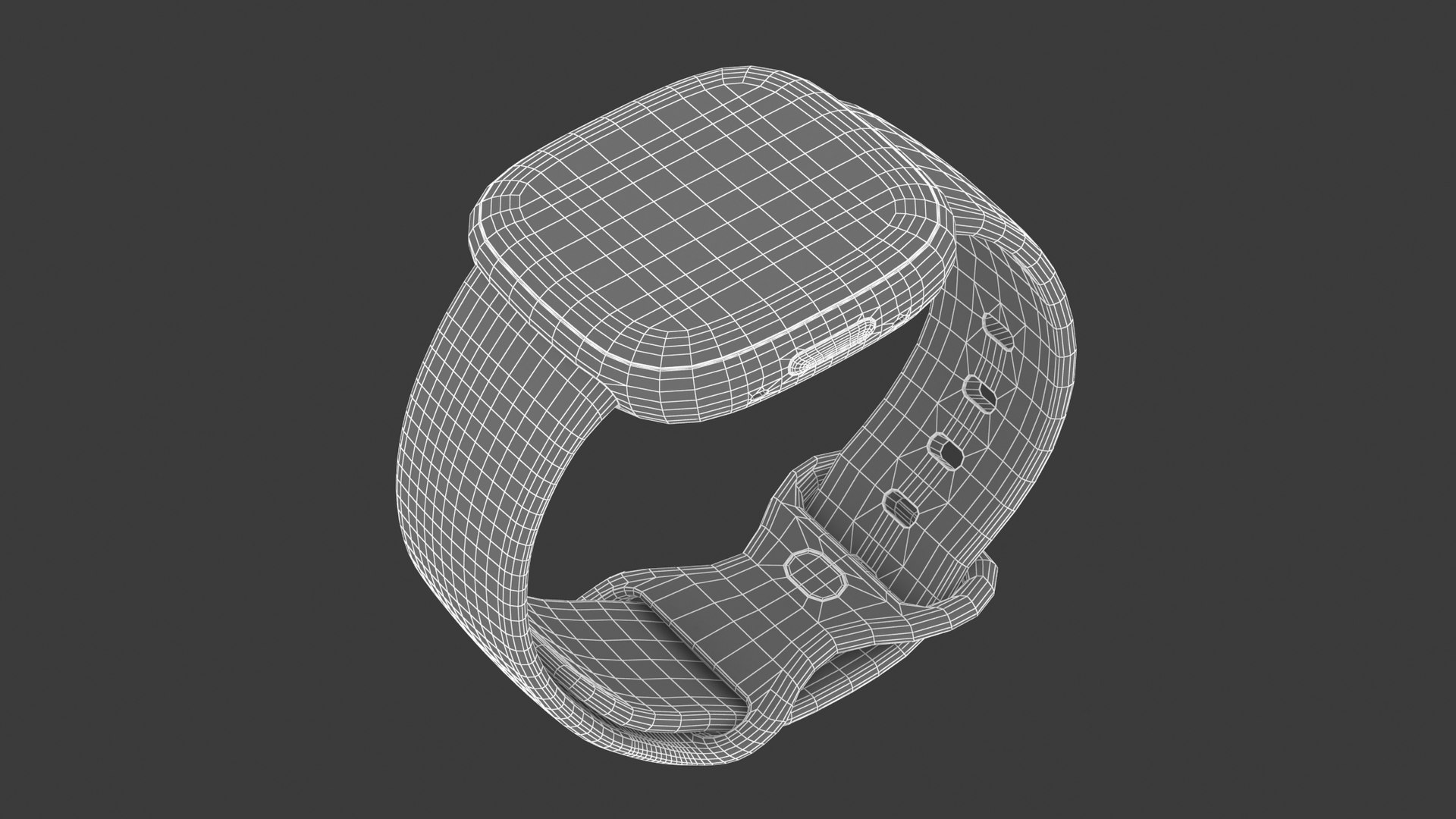 Fitbit Sense 2 Shadow Grey 3D Model - TurboSquid 2158144