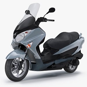 3D scooter motorcycle suzuki burgman
