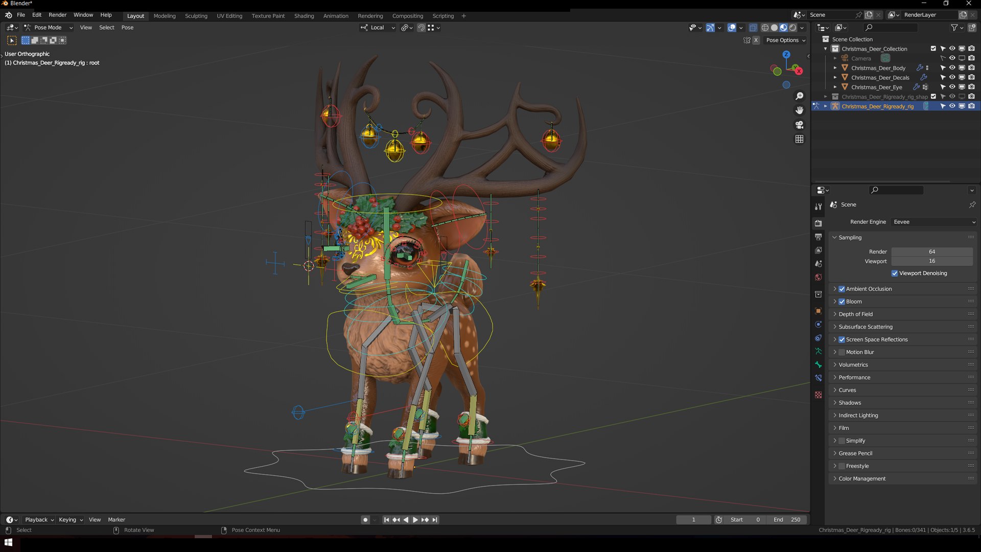 3D Cartoon Christmas Deer Rigged PBR https://p.turbosquid.com/ts-thumb/Fk/qAW4sU/KO/scrigged_1/png/1699543147/1920x1080/fit_q87/773957f964d79e4c57b27ce19e8b8debf4f7e2c1/scrigged_1.jpg