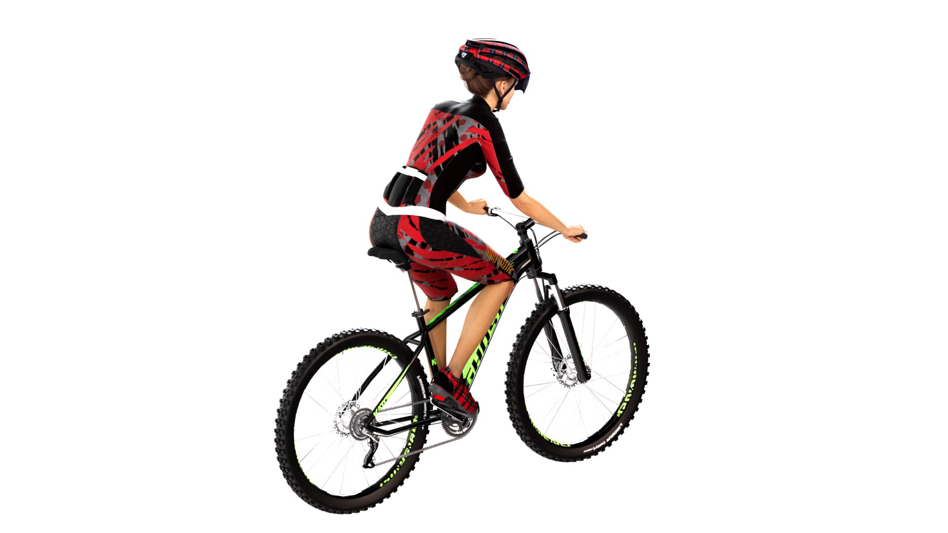 Bicycle Rider 3D - TurboSquid 2289871