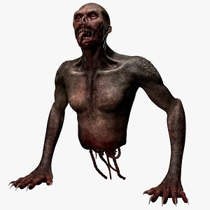 Teke Teke Scary Monster model