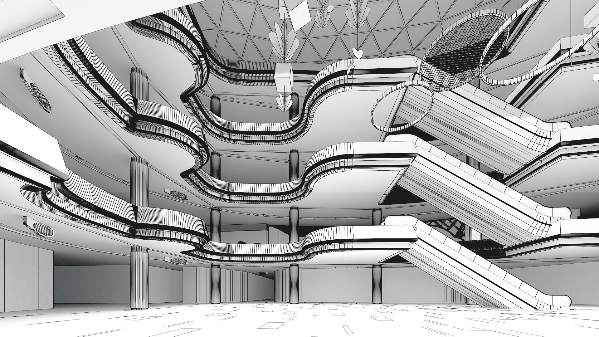 Shopping Mall 39 Model - TurboSquid 2187785