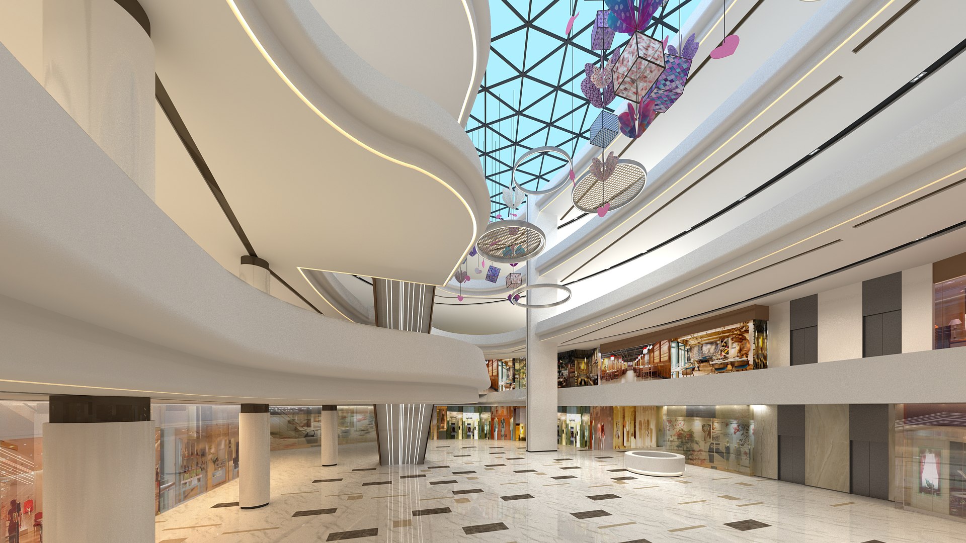 Shopping Mall 39 Model - TurboSquid 2187785