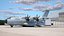 Military Transport Aircraft Airbus A400M Atlas with Humvee Inside