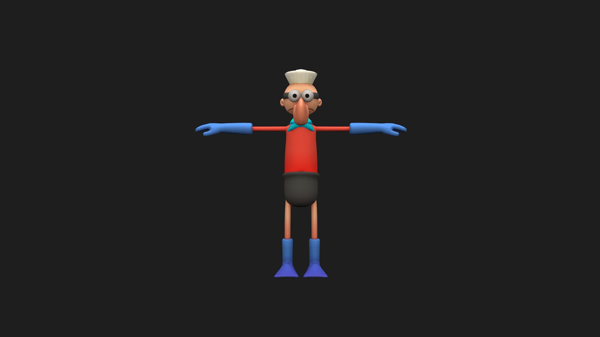 3D Model Barnacle Boy - TurboSquid 1837007