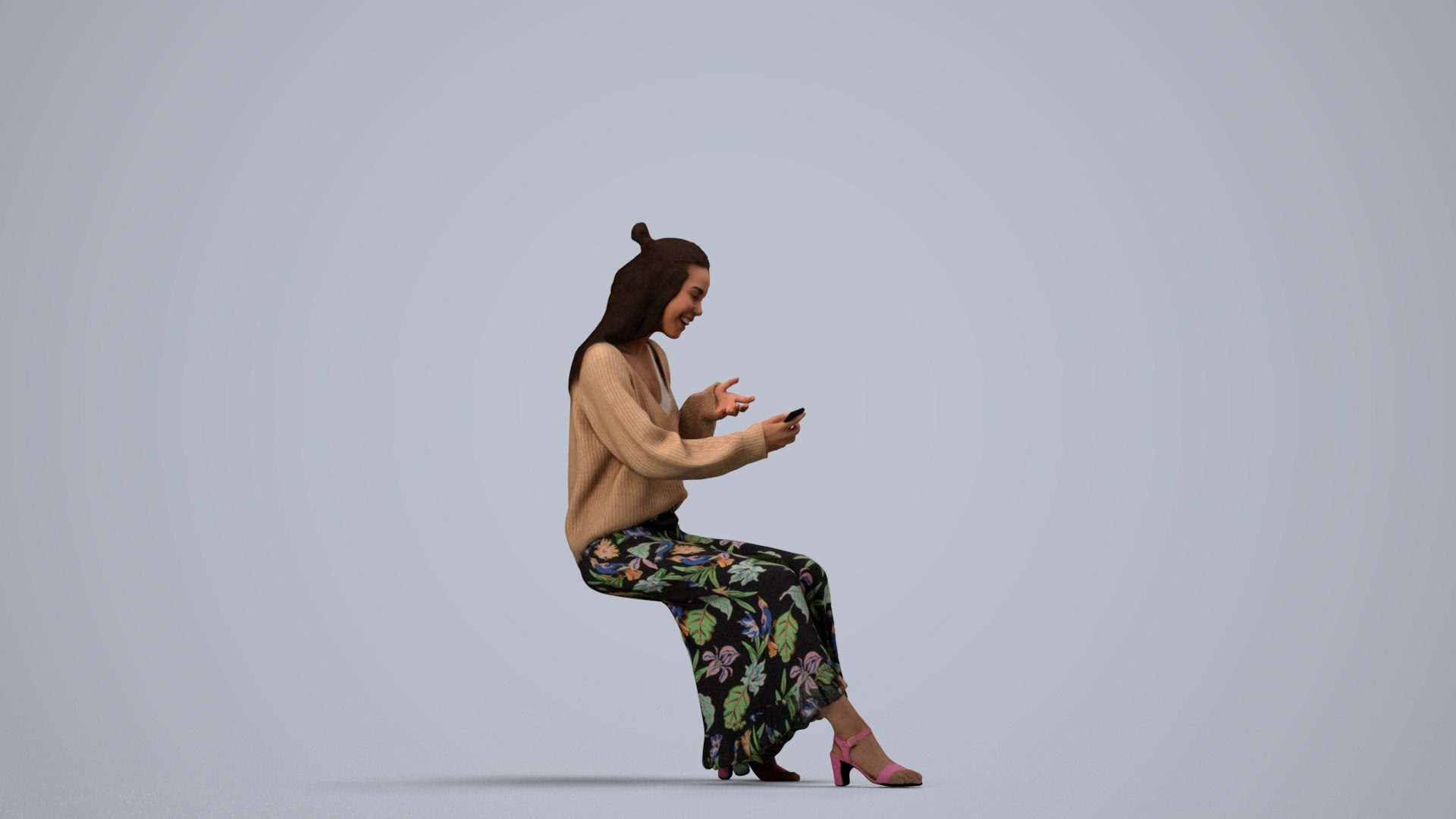 00275Denise014 - Adult Caucasian woman sitting at home with smartphone in spring attire 3D https://p.turbosquid.com/ts-thumb/Fl/5kNdpQ/Hs/00275_denise014_state2_frame_0004/jpg/1773029055/1920x1080/fit_q87/da614bcd543ebc3159259e4daae4fa22b38e8d9e/00275_denise014_state2_frame_0004.jpg