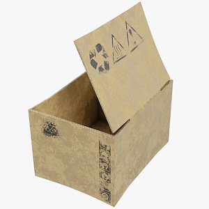 Opened Cardboard Box