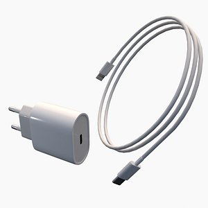Adapter and USB Type-C to Lightning Cable