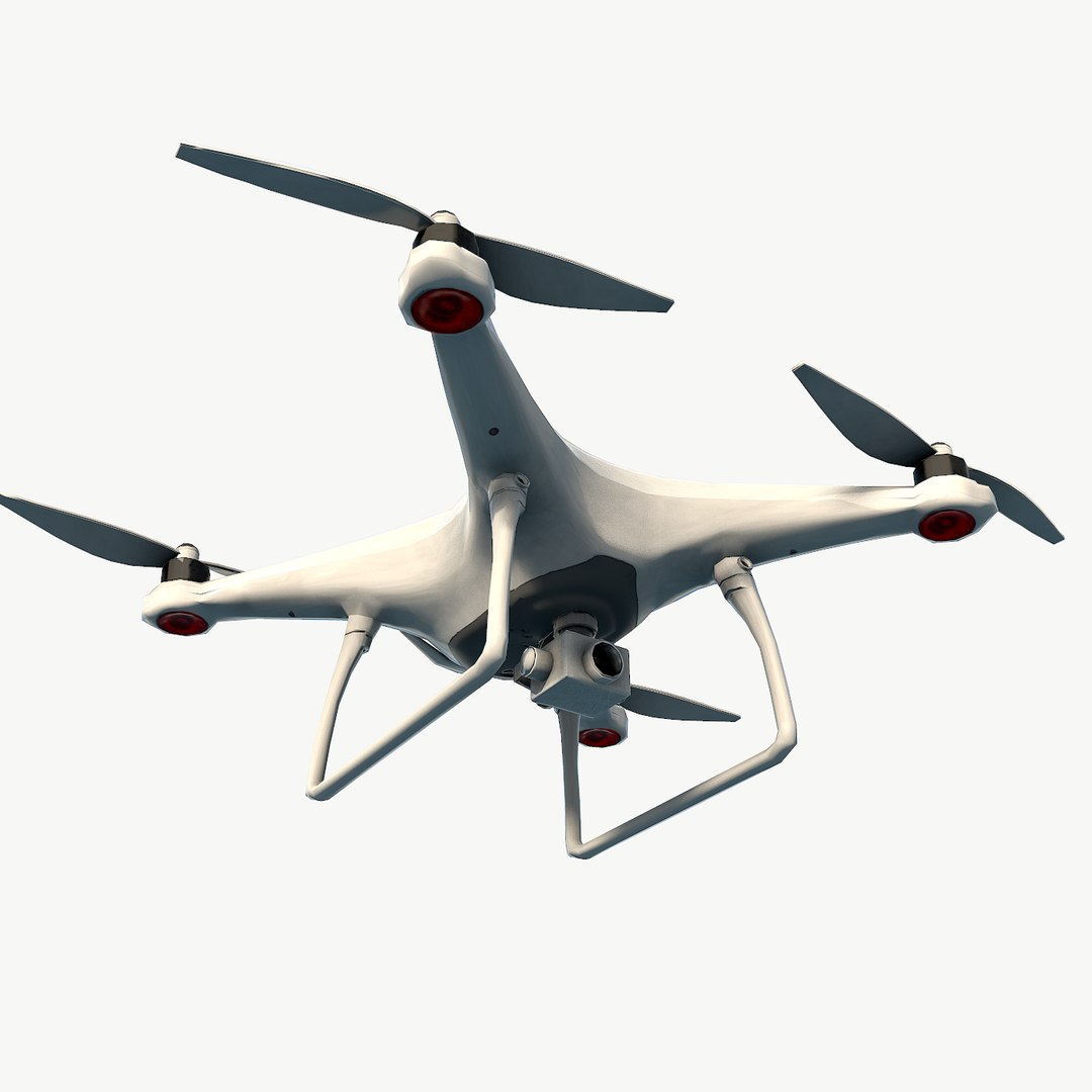 Dji Phantom 4 Quadcopter 3d Max