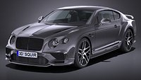 Lowpoly Bentley Continental Supersports 2018