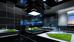 Enterprise Showroom 3D model