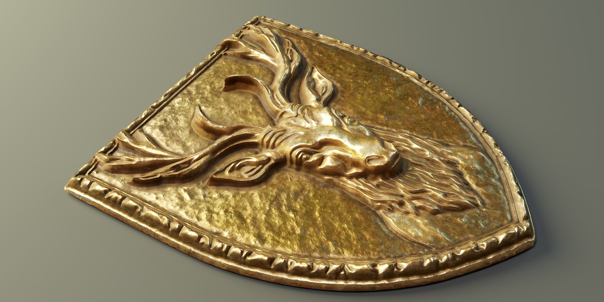 Deer Heraldic Emblem PBR 3D model https://p.turbosquid.com/ts-thumb/Fl/Gd2pYb/F8/b_001/jpg/1743845454/1920x1080/fit_q87/7f361d244b24b7285c298c0e1a5170475c6dac5d/b_001.jpg