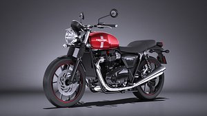 triumph bonneville twin 3d 3ds