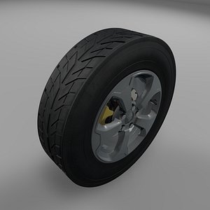Jeep Renegade wheel with tire L066
