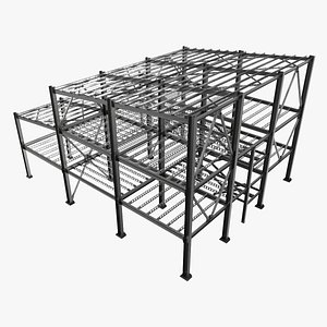 3D structure steel model