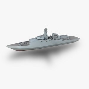 3D Khareef Class model