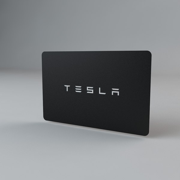 Carte clé Tesla Model 3 Y - Tesmile