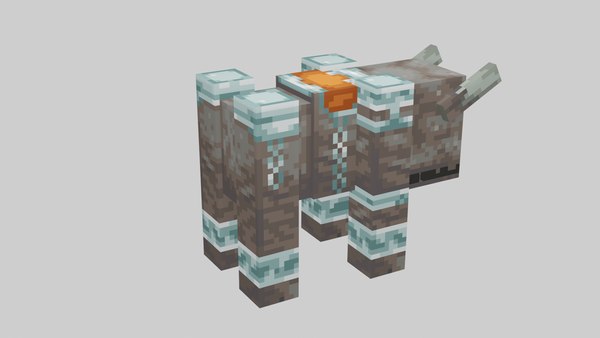 Minecraft Ravager3D模型 - TurboSquid 2053420