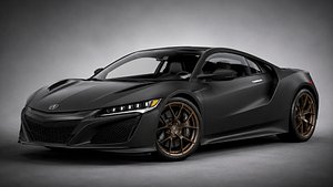 Honda NSX 2017 3D Model 3D model