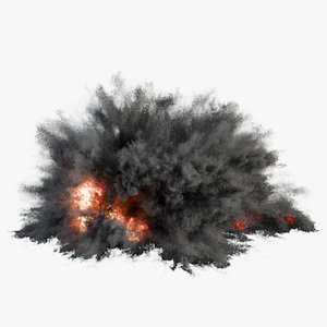 3D 3D Smoke Wave Animation - VDB