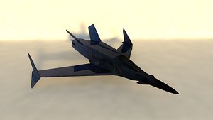 fighter plane 3D model