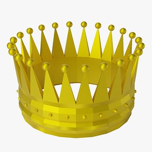 Gold Crown 3D