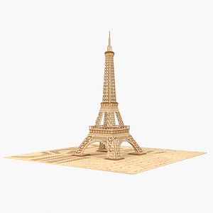 Eiffel Tower Laser Cut
